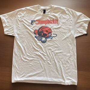LimpBizkit Graphic Design TShirt Size XL White Good Used Condition